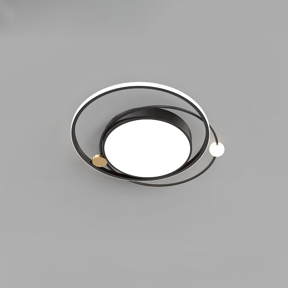 Modern Round LED Ceiling Light – Minimalist Fixture for Living Spaces