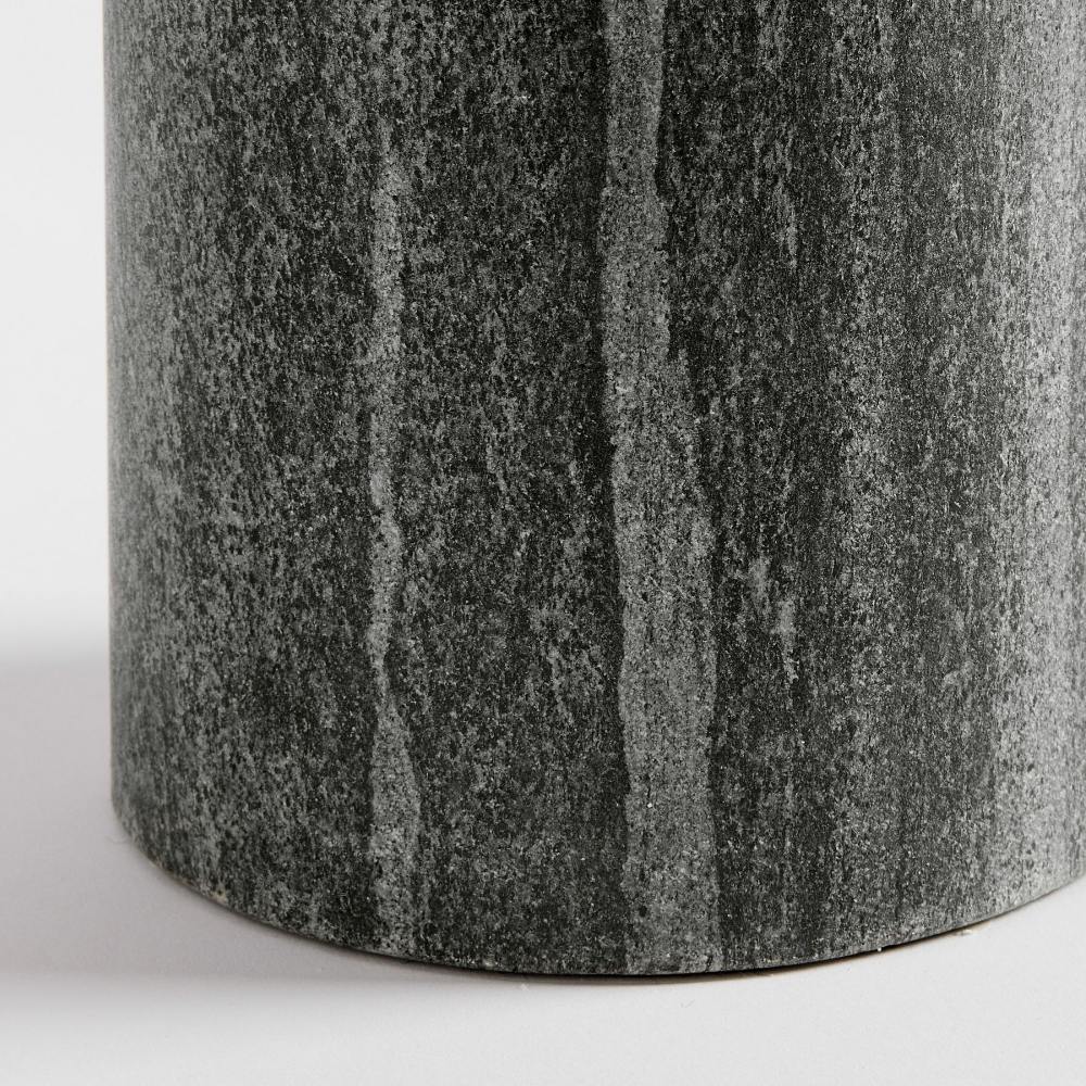 Albi Minimalist Marble Table Lamp – Elegant Fabric Shade Suitable for Any Room