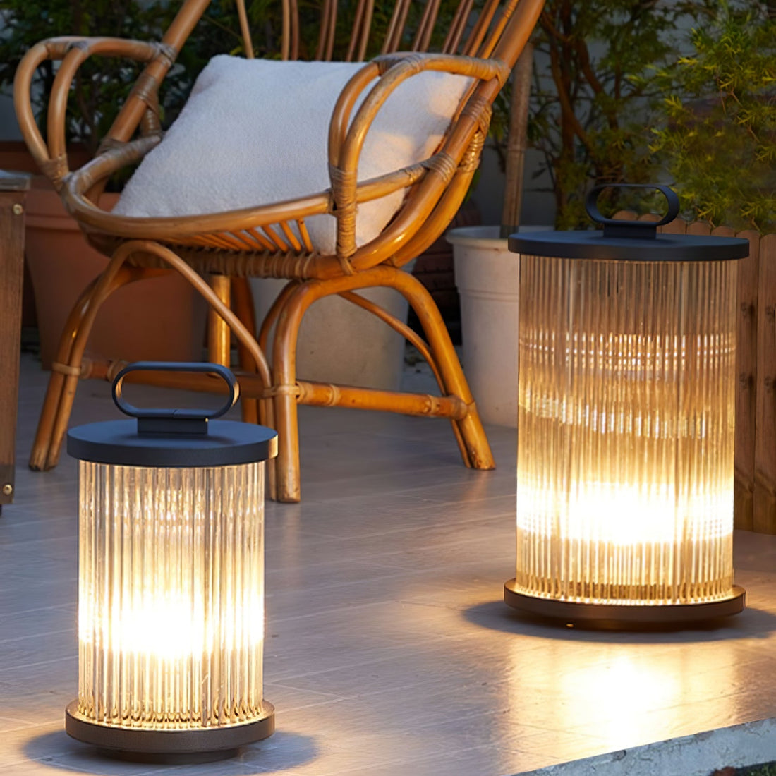 Lantern Garden Outdoor Light - Garden Outdoor Lamp Ideal for Walkways