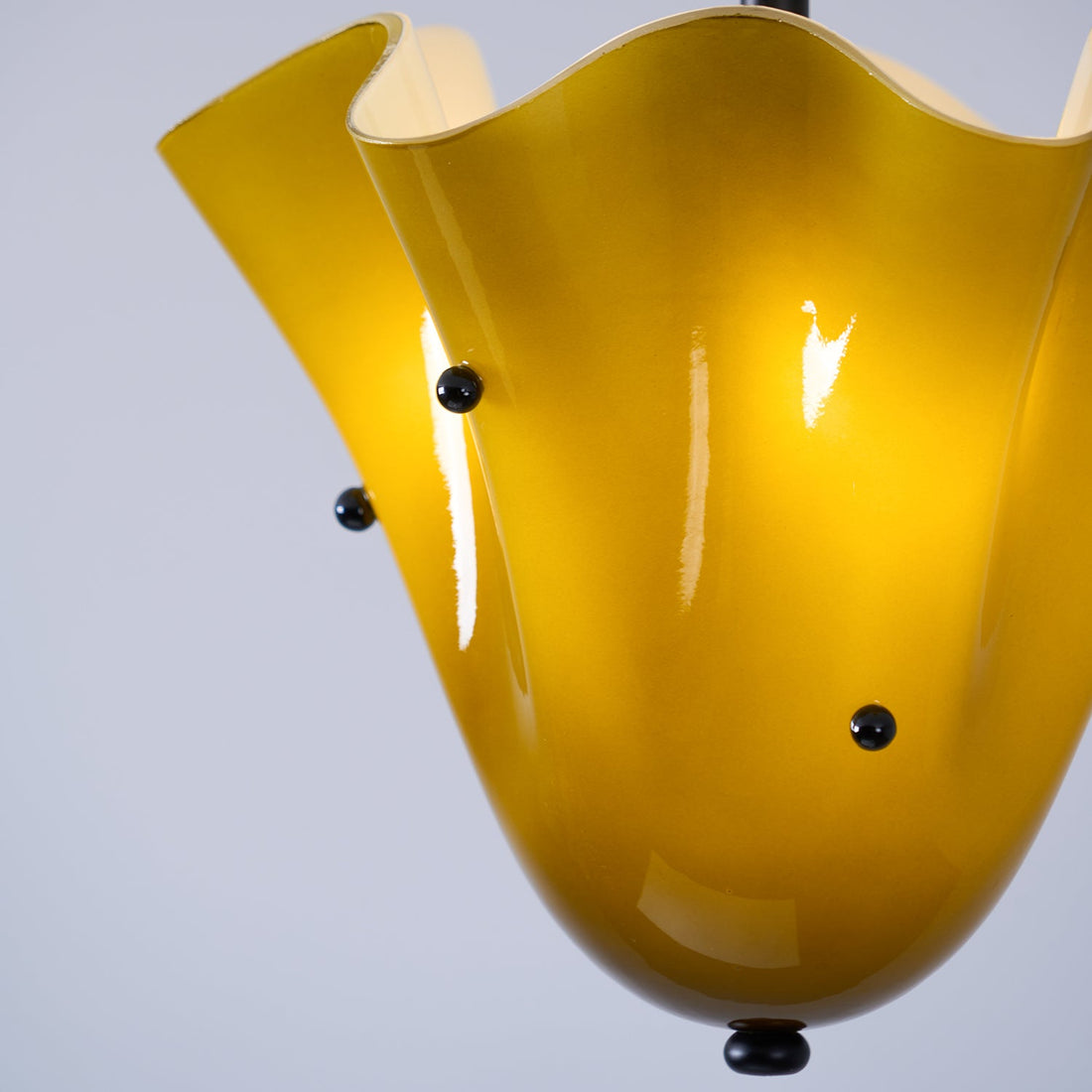 Dekorative Deckenleuchte aus Glas Bellina – Moderne, skulpturale Deckenleuchte