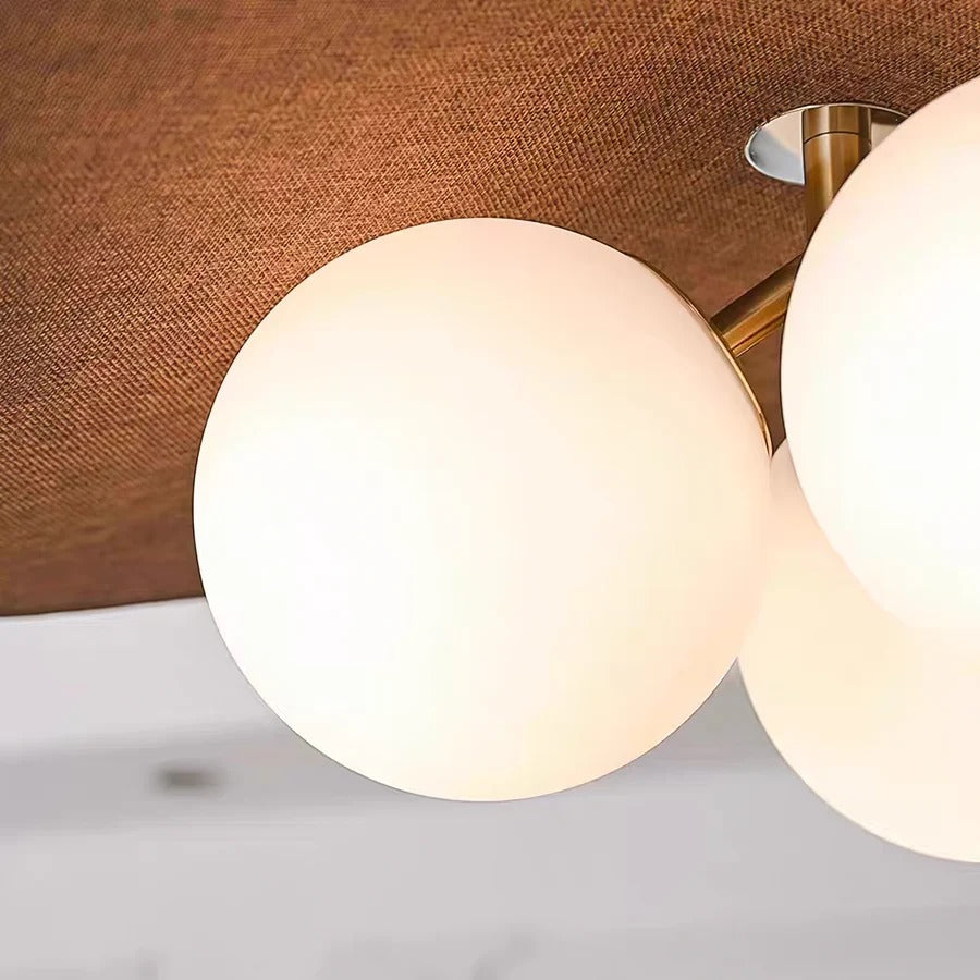 Orrise Blooming Petal Chandelier – Modern Metal and Wood for Living Rooms and Dining Rooms