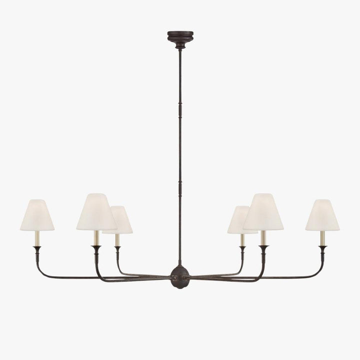 Piaf Grande Modern Industrial Metal Chandelier
