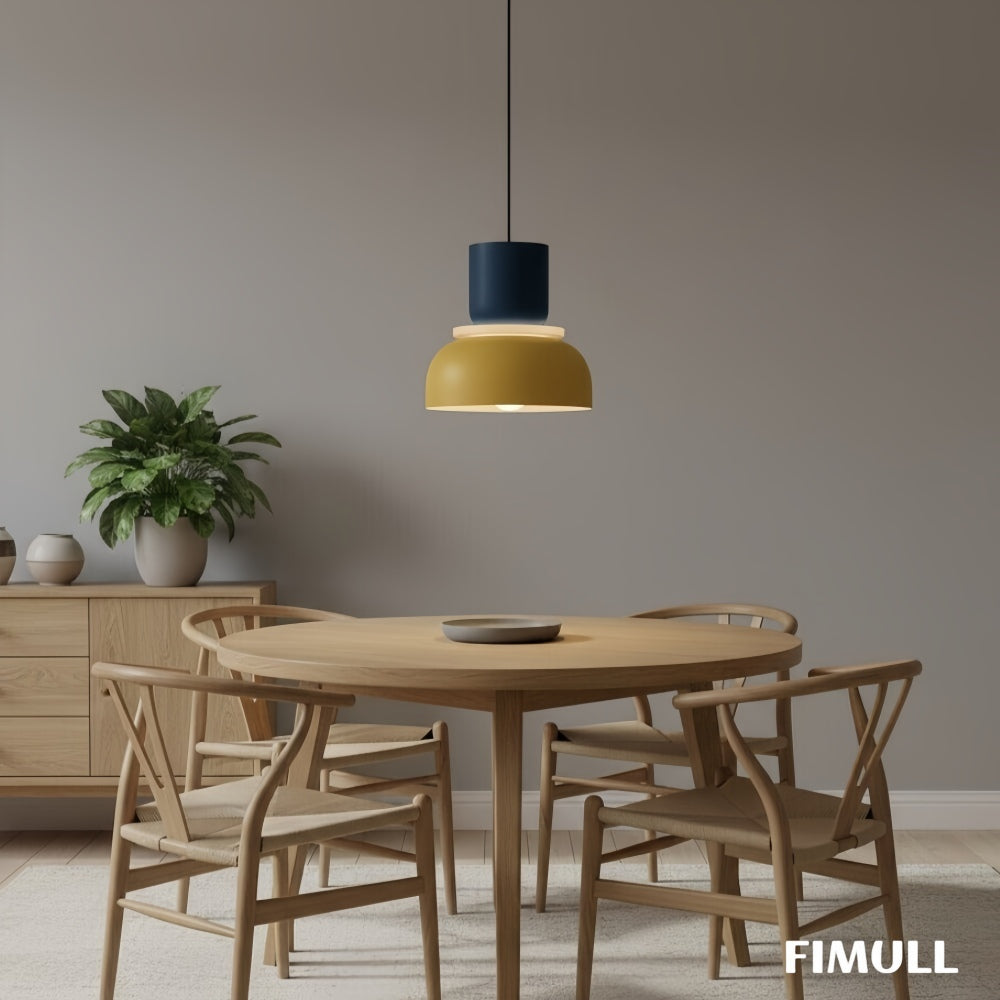 Nolor Colorful Bowl Shade Pendant Lamp – Contemporary Kitchen Lighting
