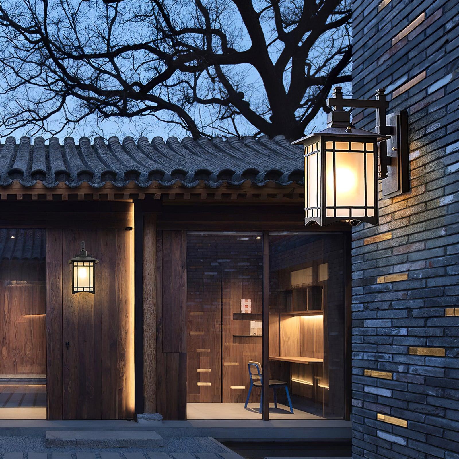 House Outdoor Wall Light - Modern LED Lamp for Garden & Patio