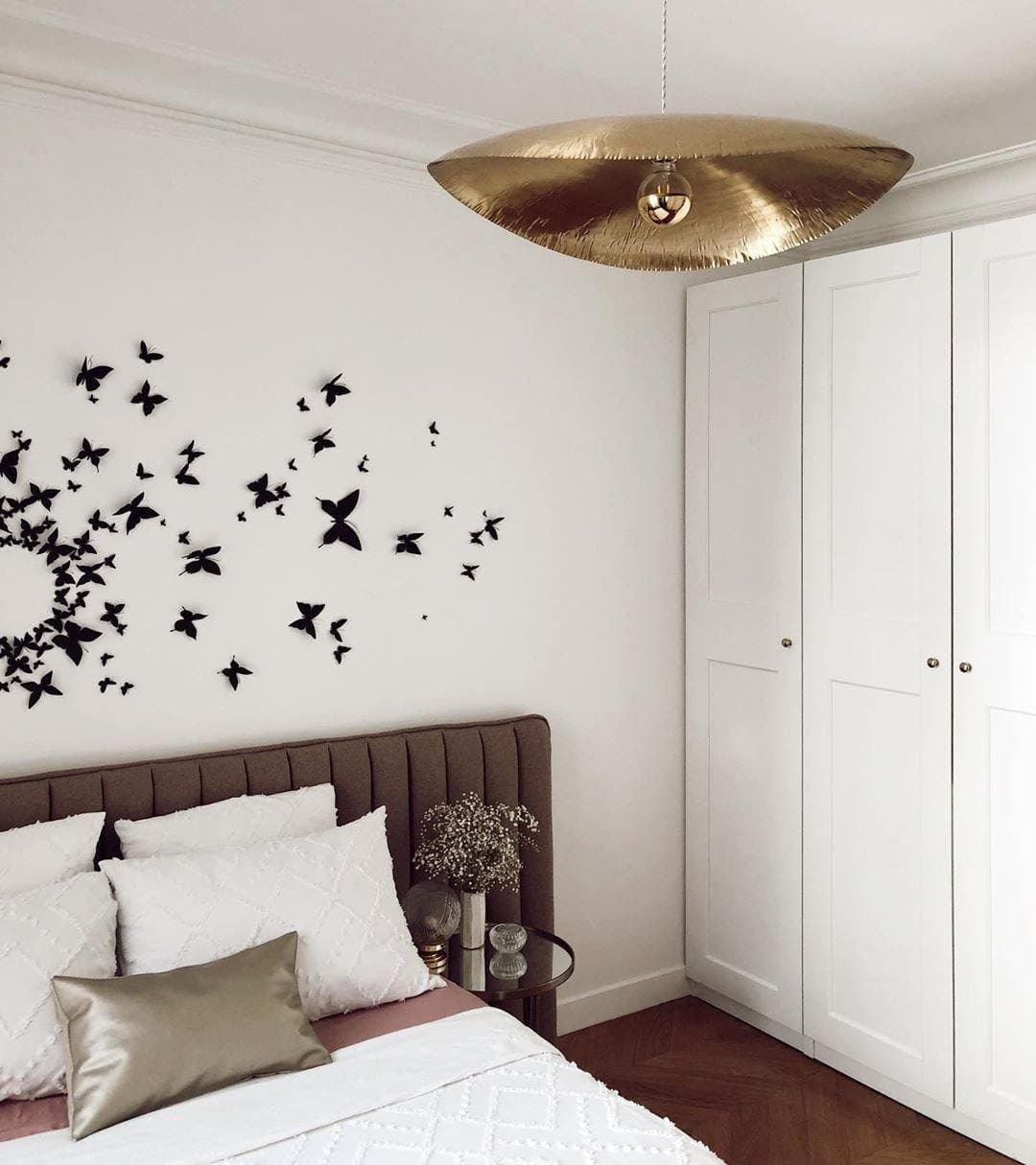 Hammered Brass Suspension Light