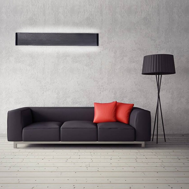 Lineare minimalistische LED-Wandleuchte aus Acryl
