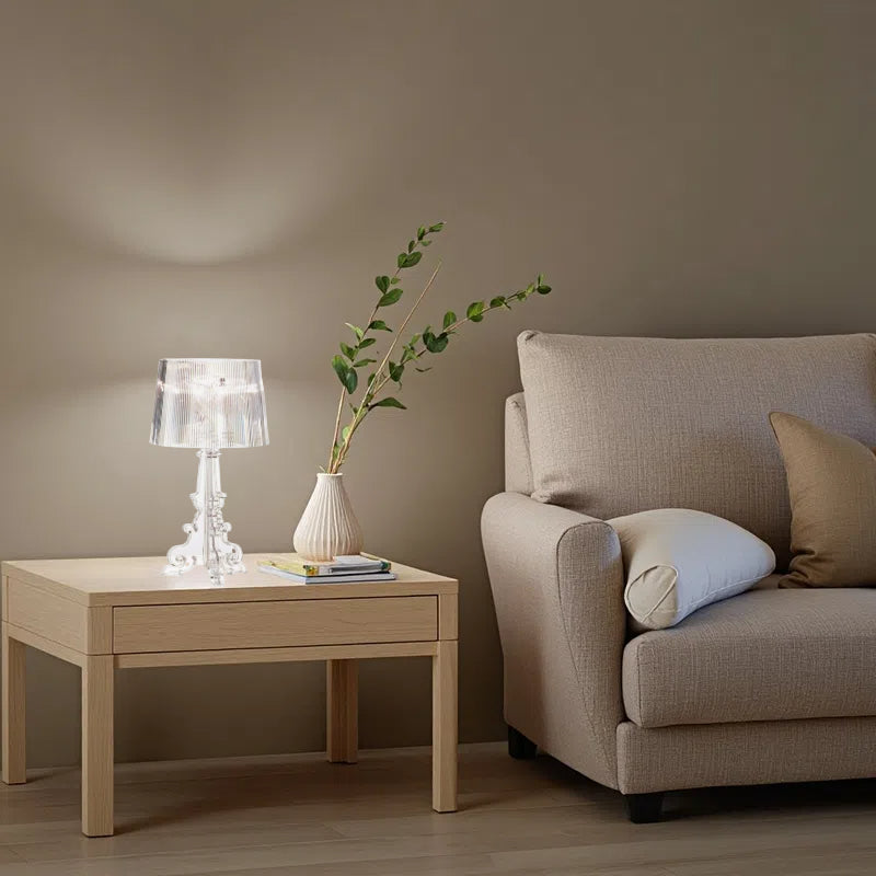 Barocke elegante Acryl-Tischlampe