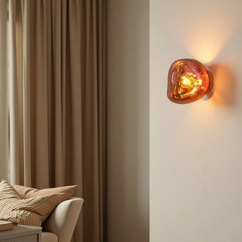 Dynamische Lava Curve Design Wandleuchte
