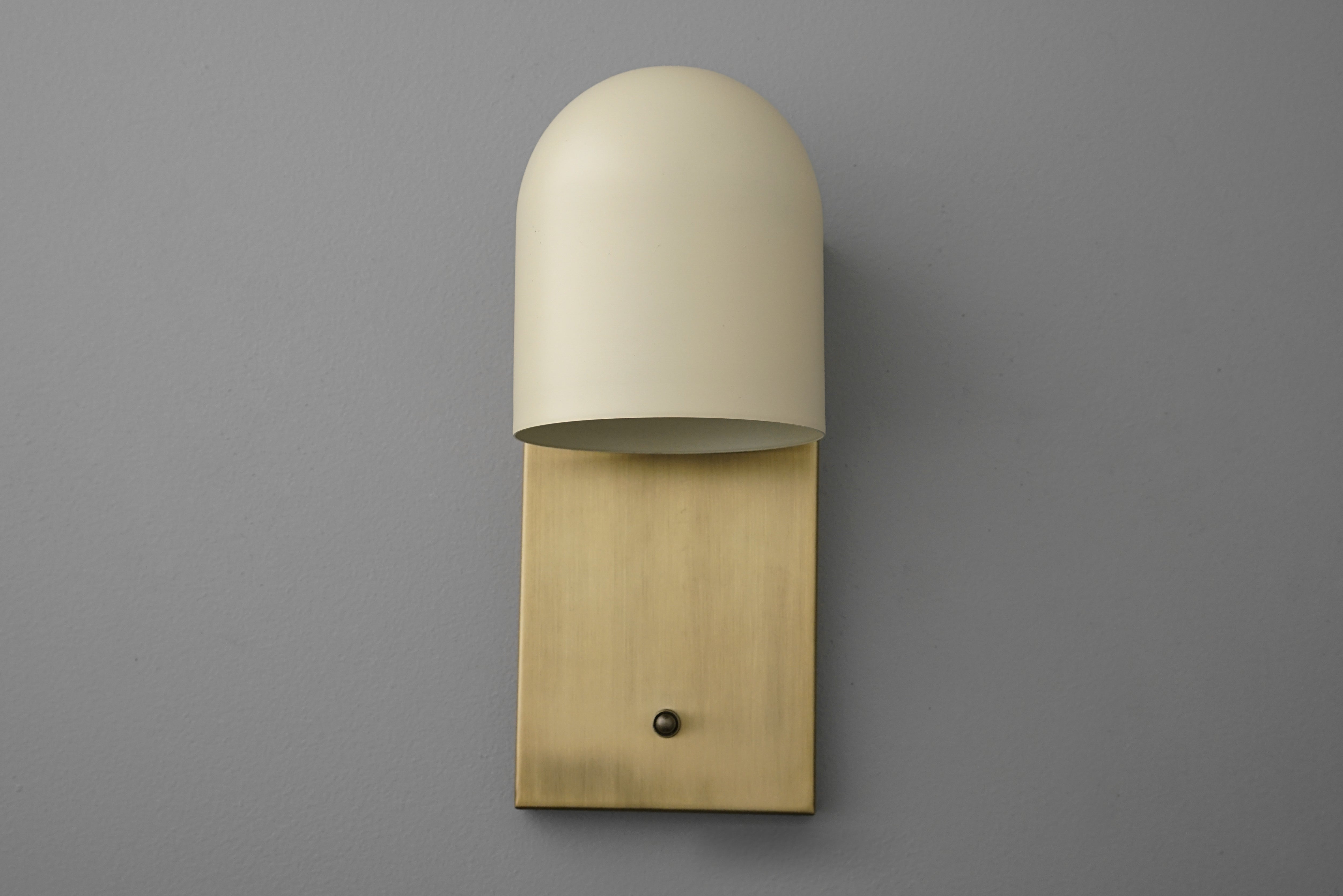 Metio Dome Elegant Wall Sconce Lighting - Classic Dome Shade Interior Fixture