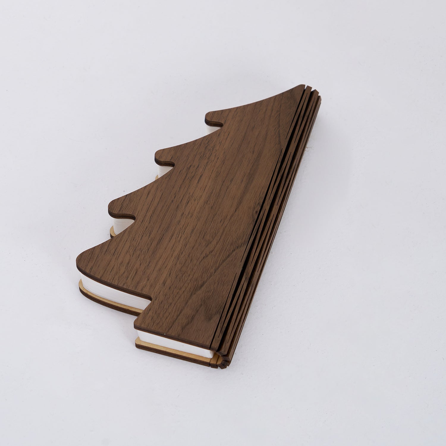 Foldable Christmas Tree Table Lamp - Wooden LED Light for Living Room