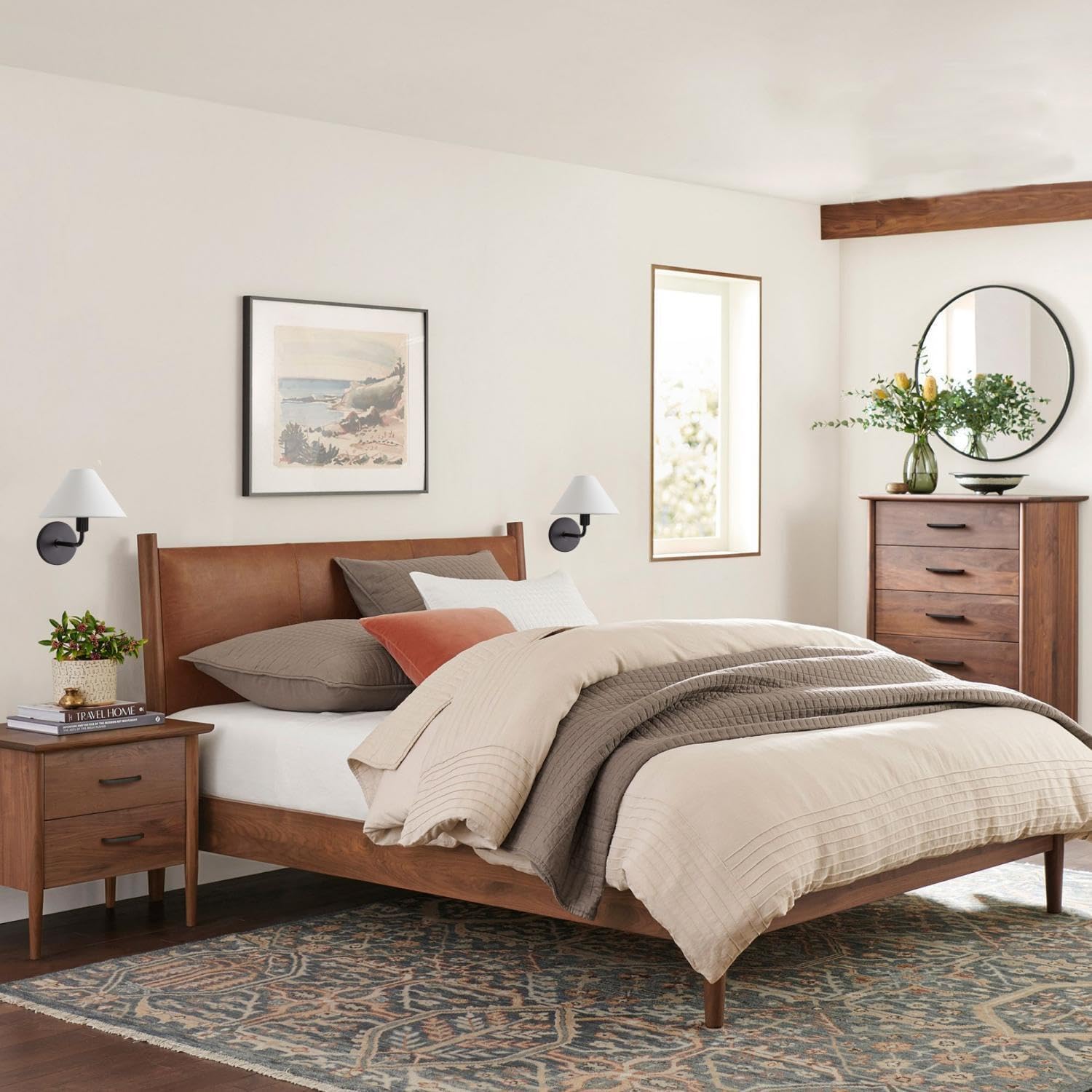 Diora Wall Sconce Light - Modern Brass Fixture with Elegant Shade