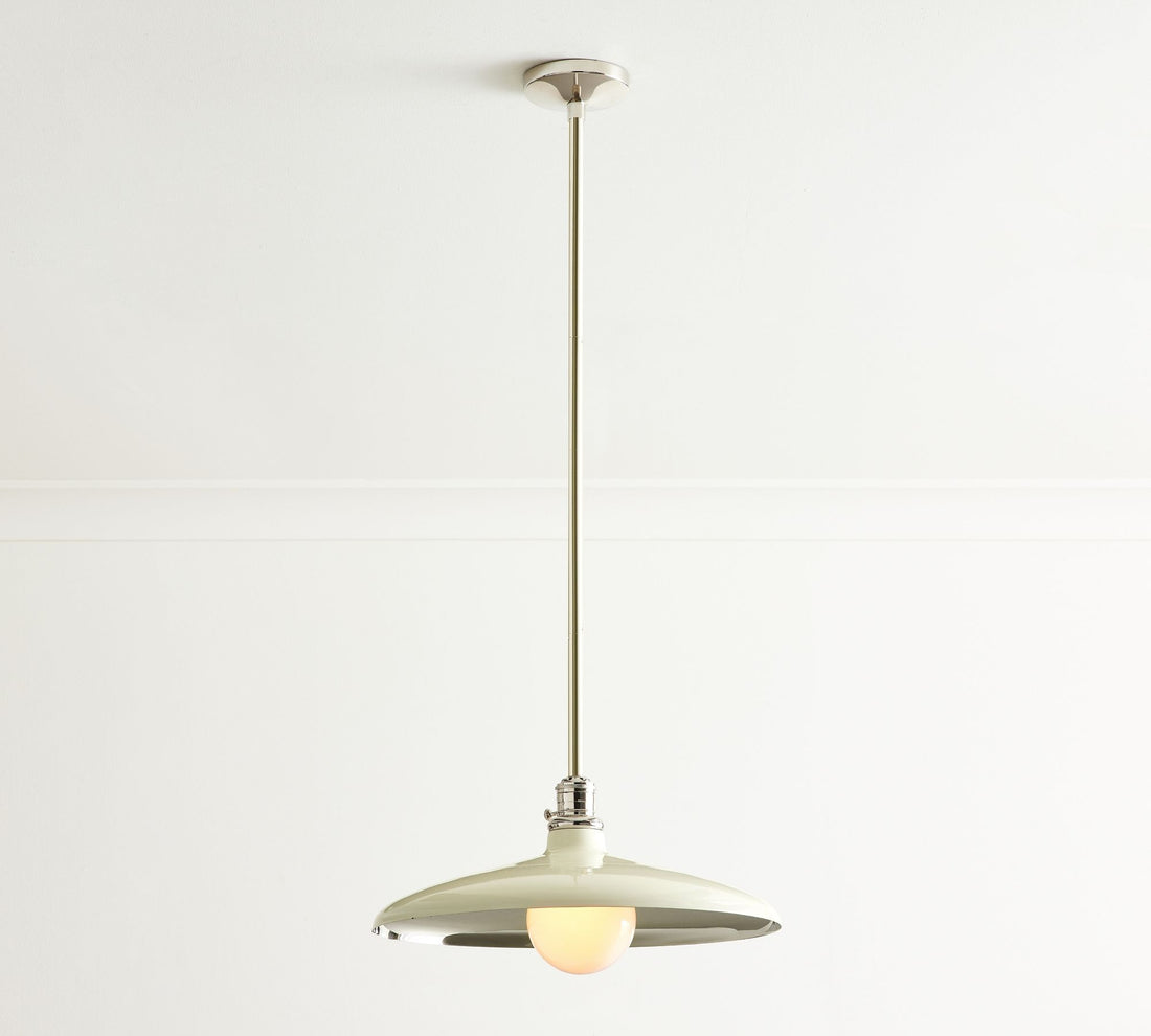 Forvara Rustic Pendant Light - Adjustable Metal Pole Lamp for Kitchen