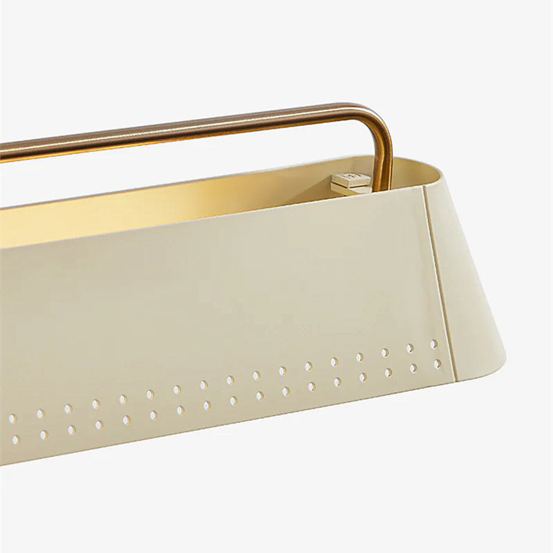 Libris Wall-Mounted Picture Light - Modern Steel Frame with Soft Sand Shade for Entryway & Dining