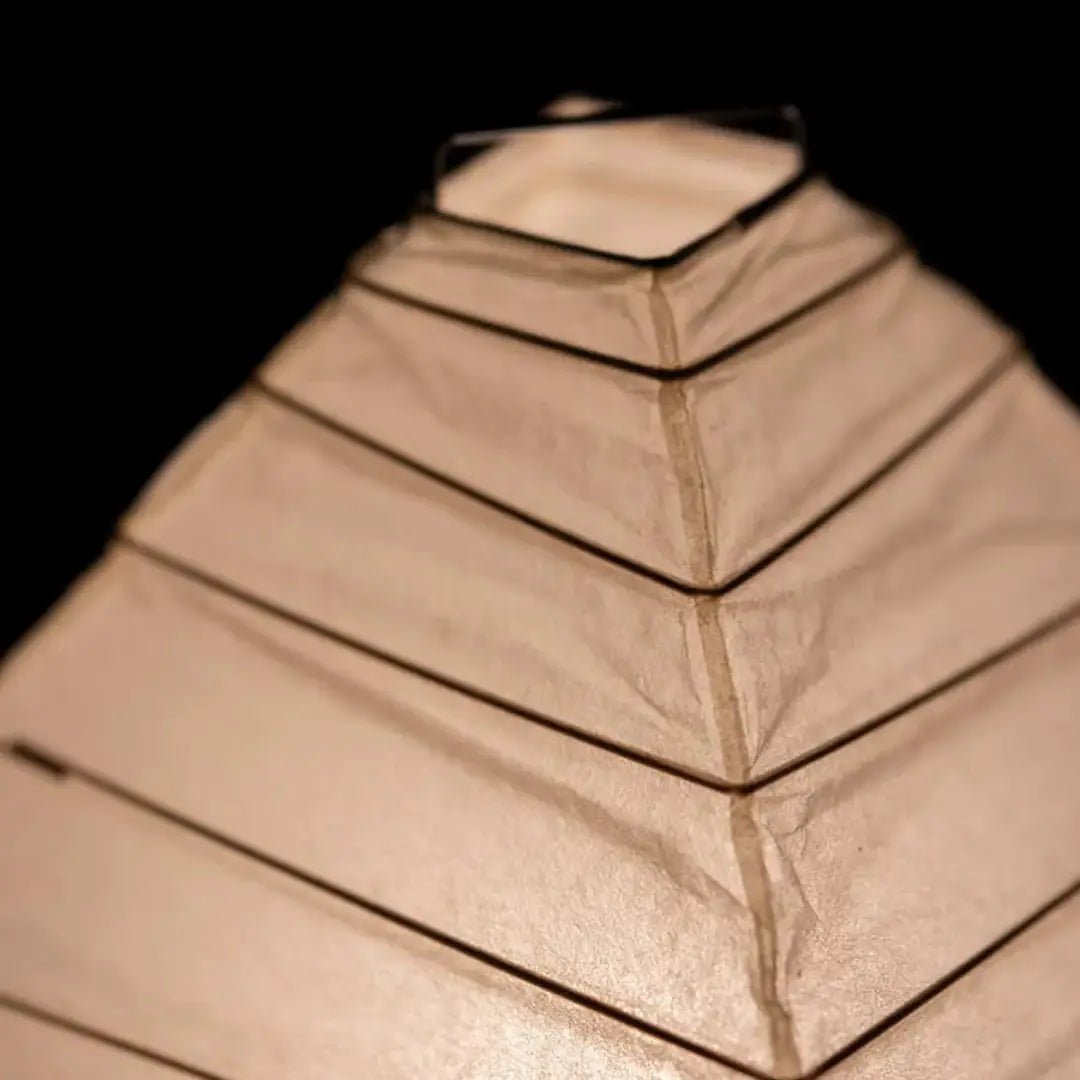 Simplicity Papier-Tischlampe – Japanische Bastelpapierlampe für den Eingangsbereich