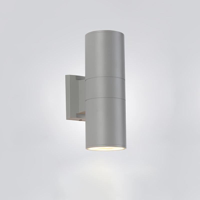 Zylindrische Außenwandleuchte - Wasserdichte moderne Lampe für den Garten