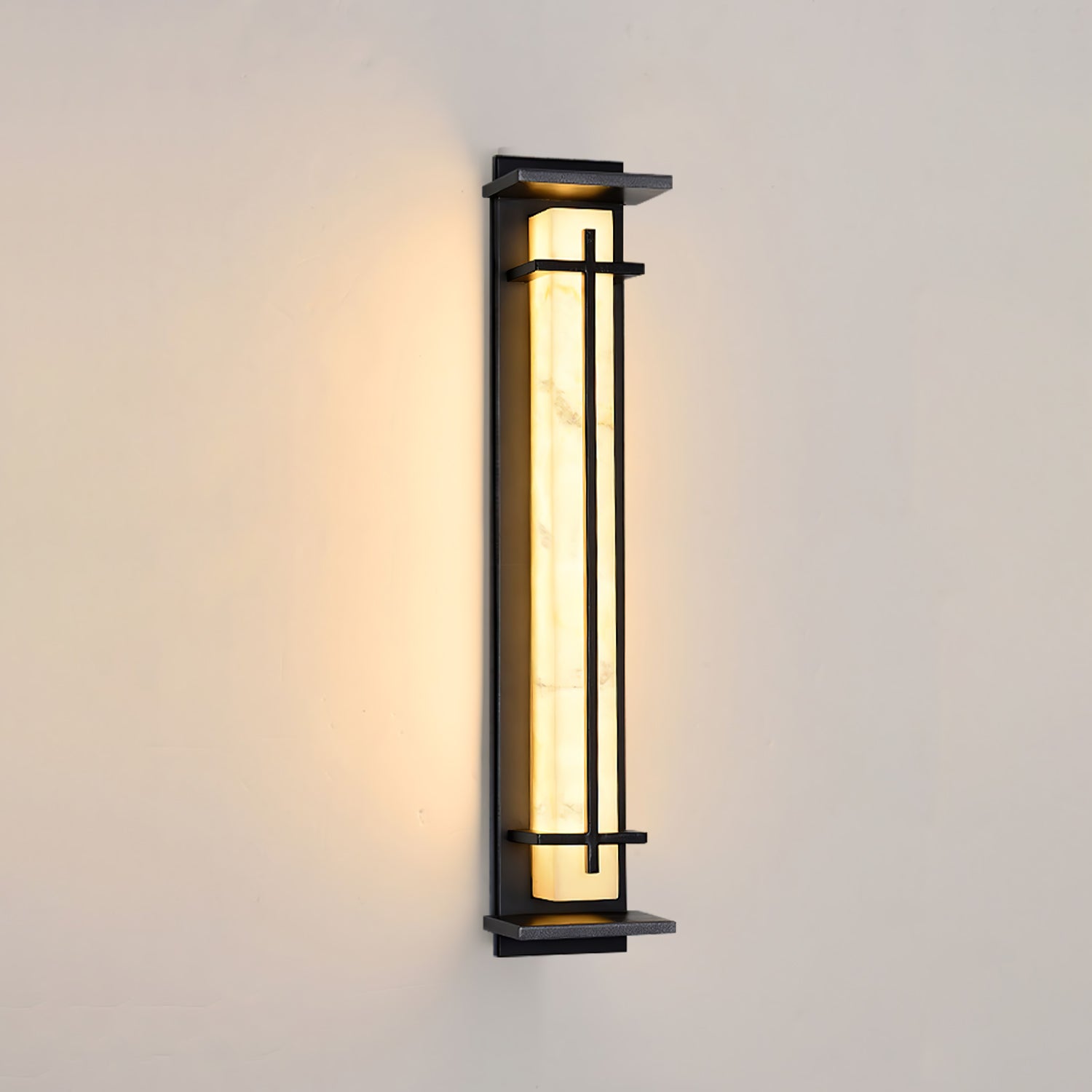Square Outdoor Wall Light - Waterproof LED Lamp for Garden & Patio
