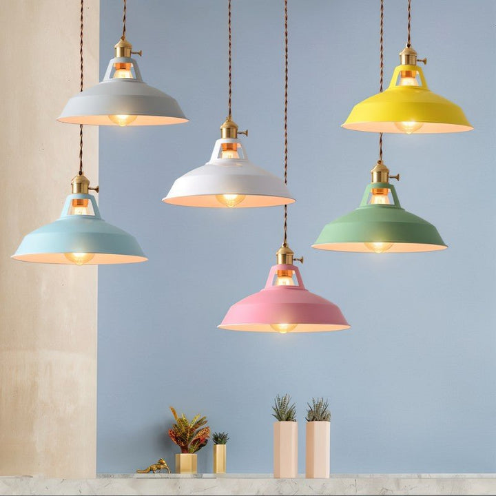 Modern Colourful Kitchen Pendant – Simple Fixture for Stylish Spaces