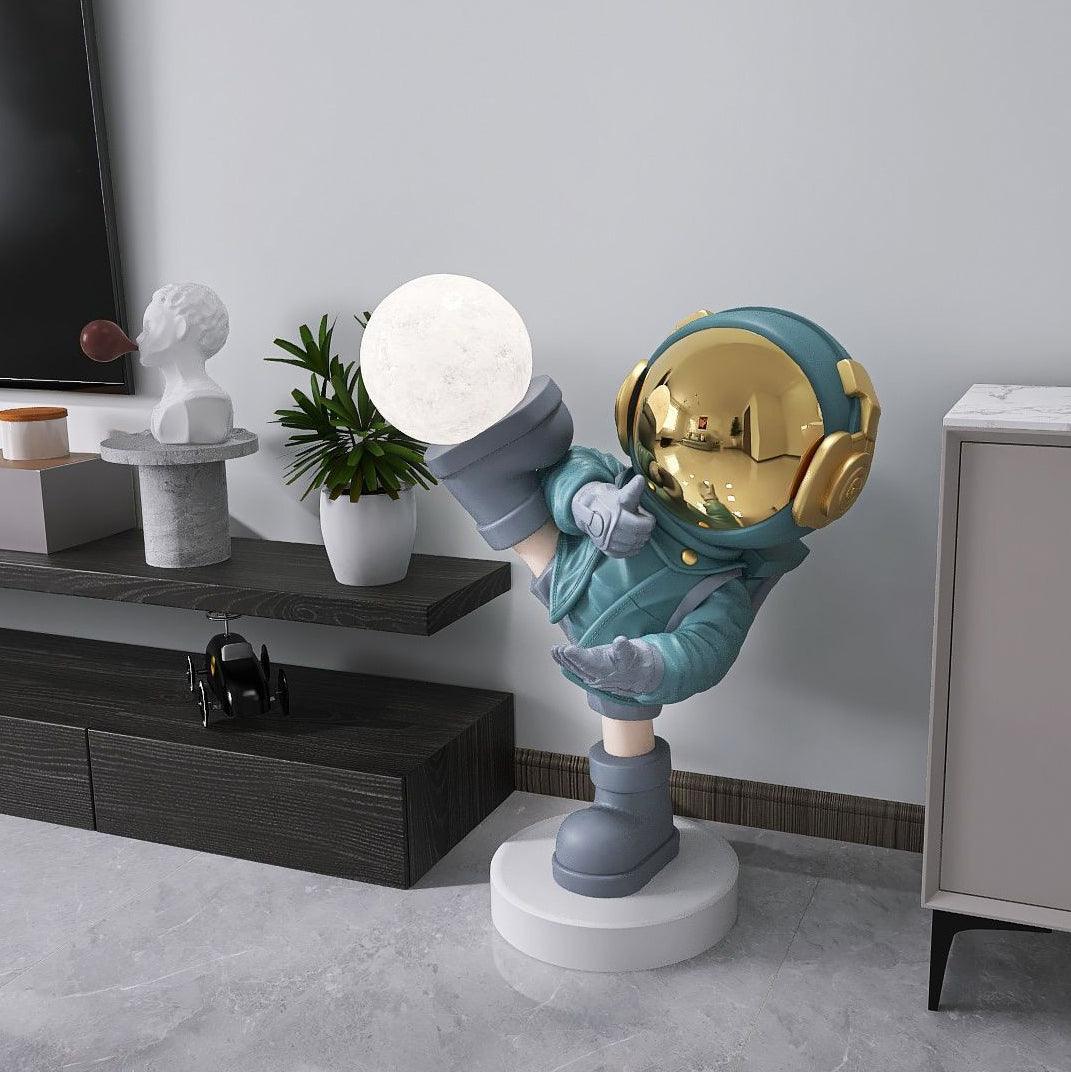 Built-in Battery Floor Lamp - Sculpture Floor Lamp