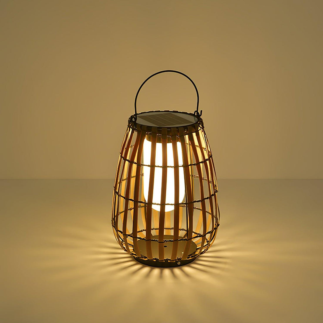 Tropic Braid Outdoor Lamp - Faux-Rattan Metal Waterproof