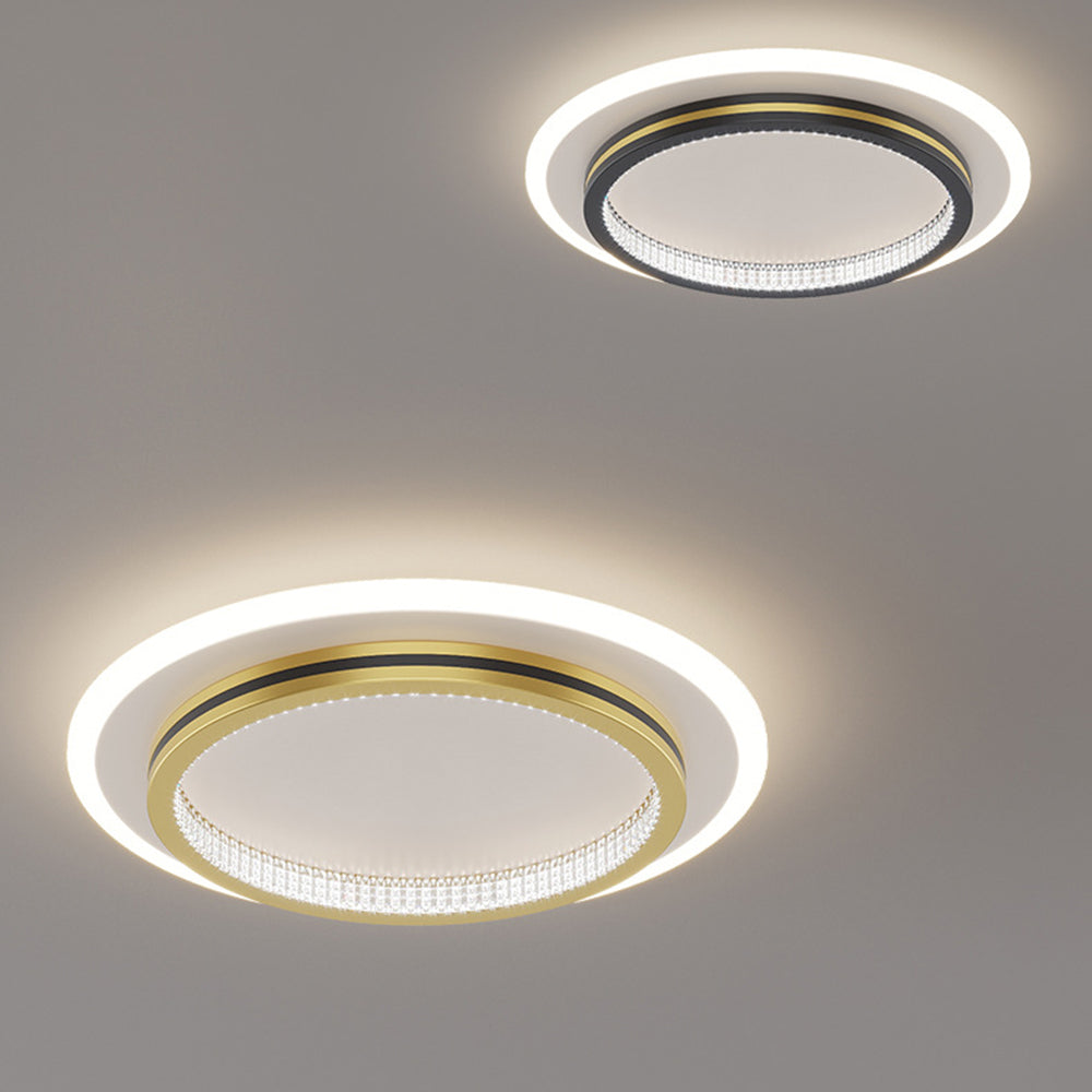 Schlanke, moderne LED-Deckenleuchte – Schlafzimmerleuchte für moderne Räume