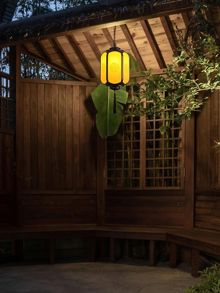 Lantern Outdoor Pendant Light - Weatherproof Outdoor Pendant Ideal