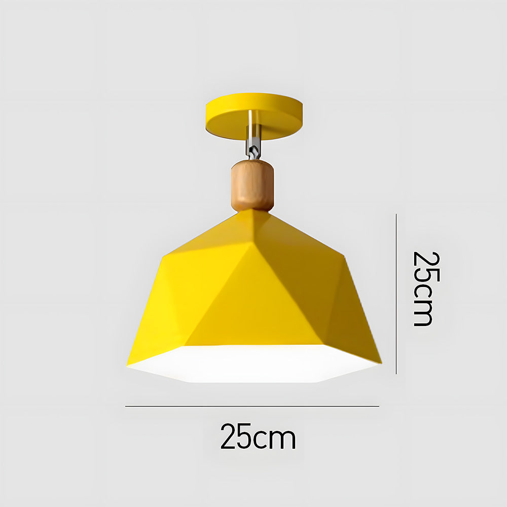 Macaron Organic Ceiling Light - Elegant Metal Ceiling Lamp for Hallway