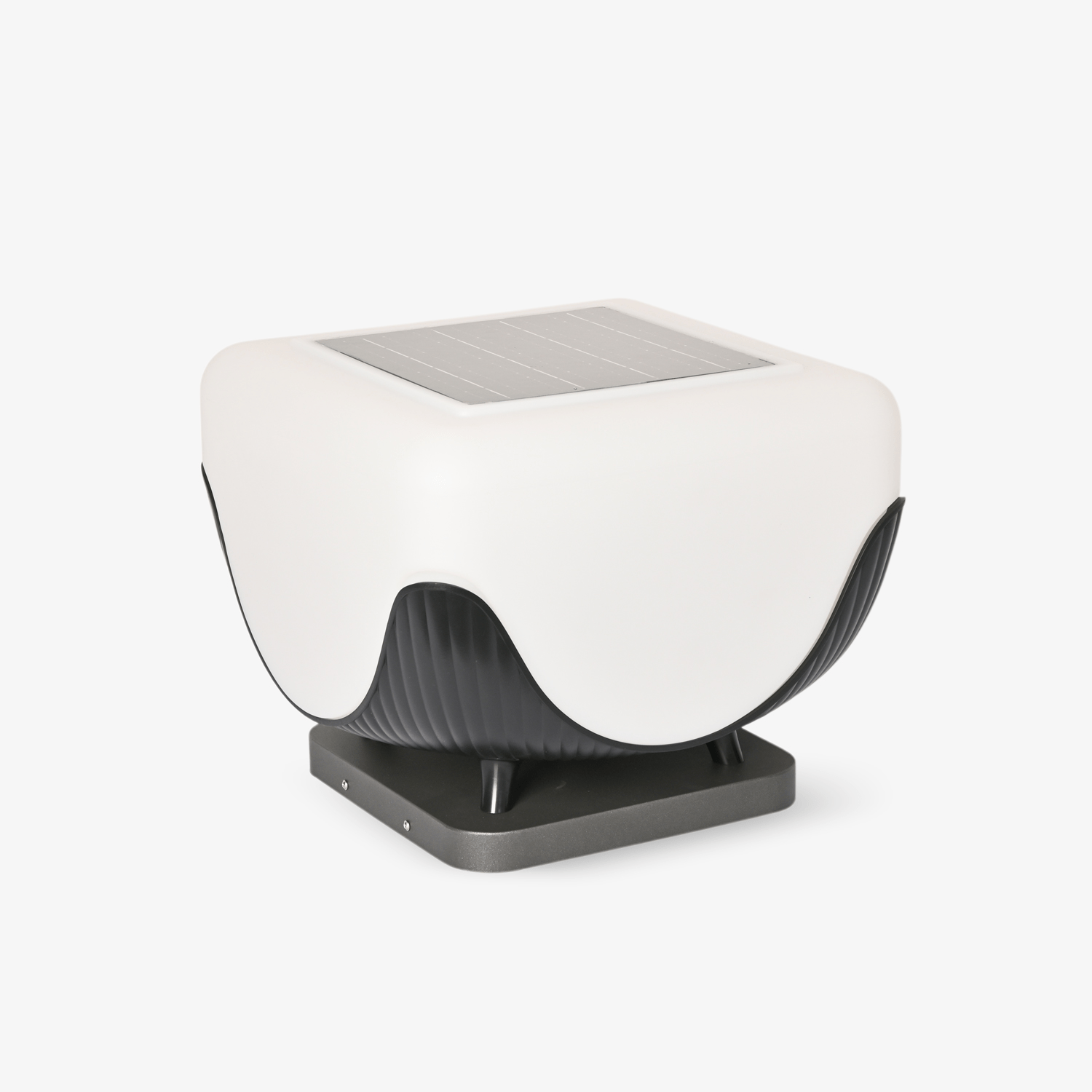 Cube Außenleuchte - Moderne skulpturale LED-Lampe für Garten &amp; Terrasse