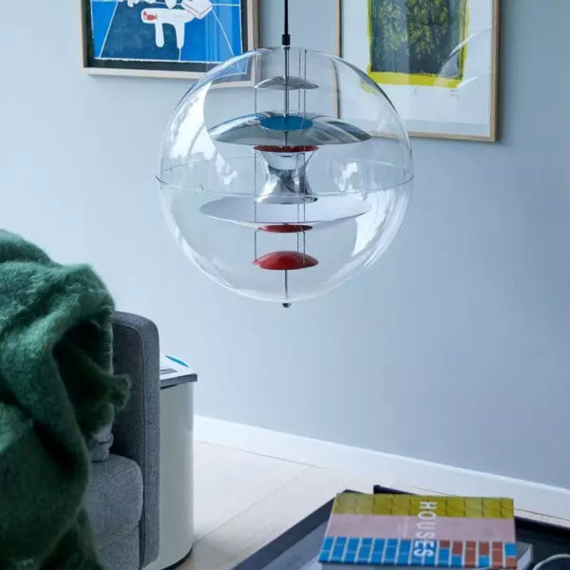 Globe Transparent Modern Bubble Pendant Lamp