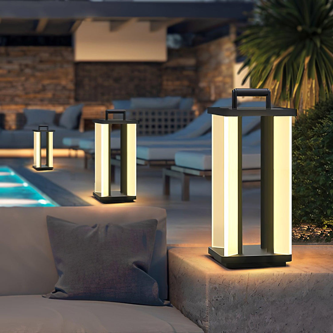 Stainless Steel Outdoor Light - Solar Path Light Ideal