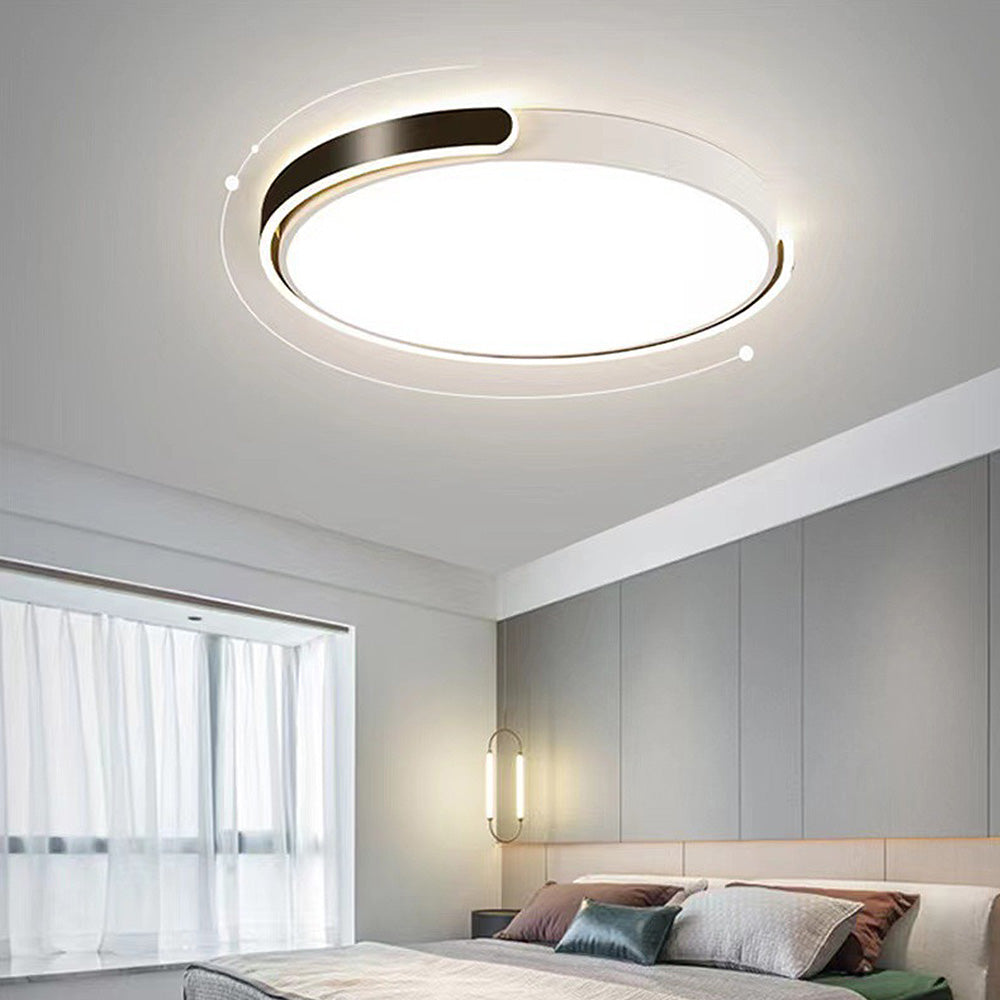 Minimalist LED Ceiling Light – Round Acrylic Fixture for Bedroom