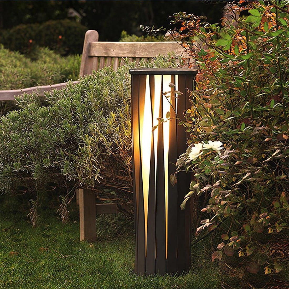 LED Outdoor Post Lamp - Energy-Saving Acrylic Light for Garden & Patio