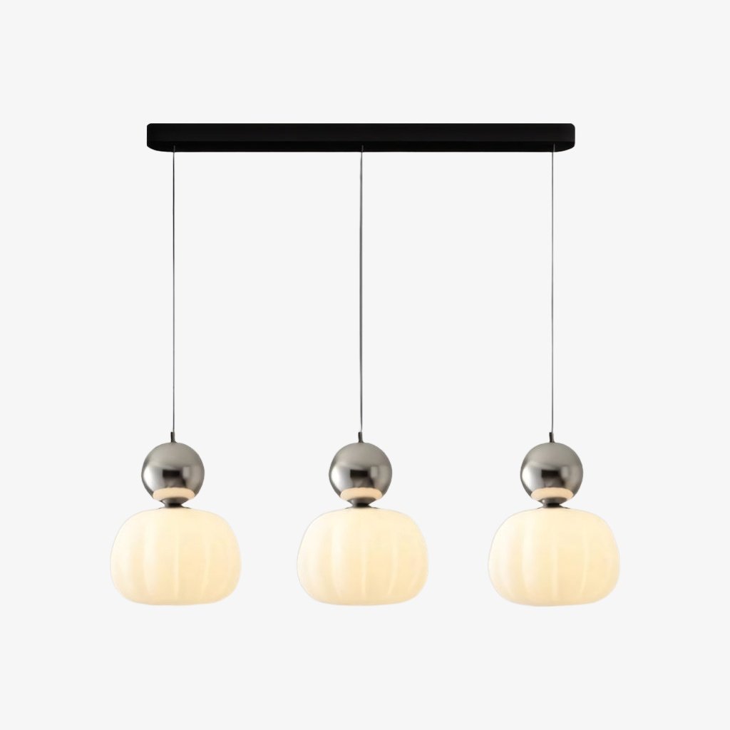 Ornavigo Geometric Art Deco Pendant Light - Modern Bauhaus Orb Style for Kitchen Island
