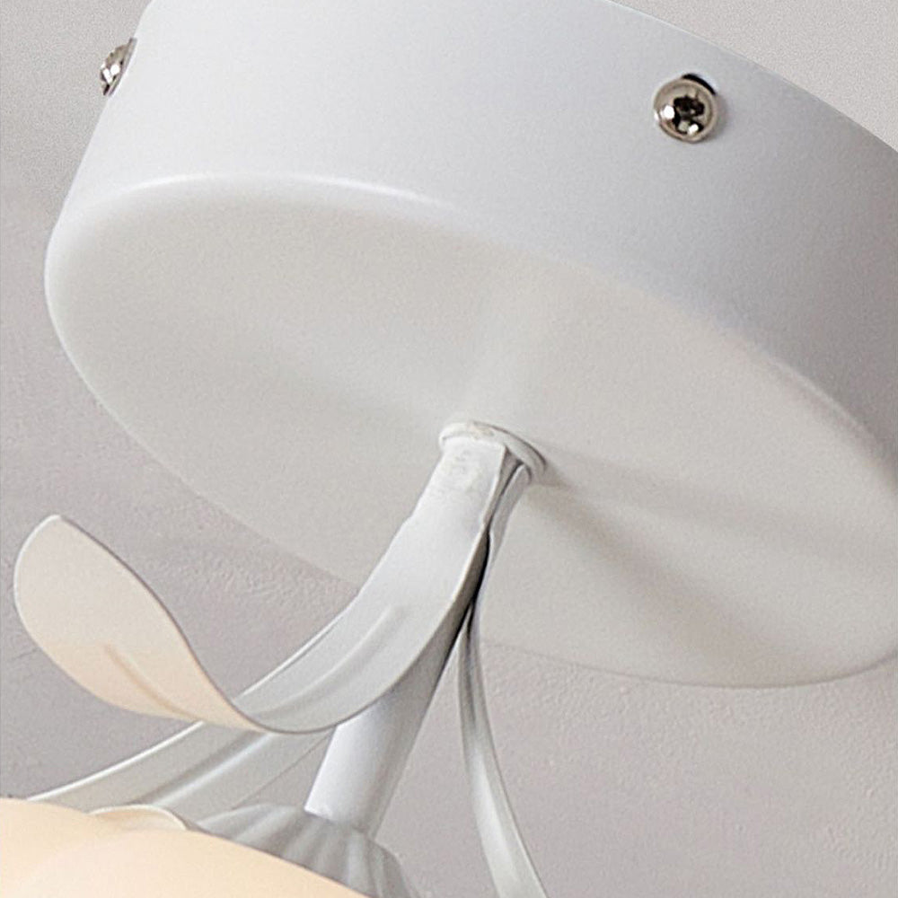 Creative Flower Ceiling Light - Mini Artistic Fixture for Bedroom
