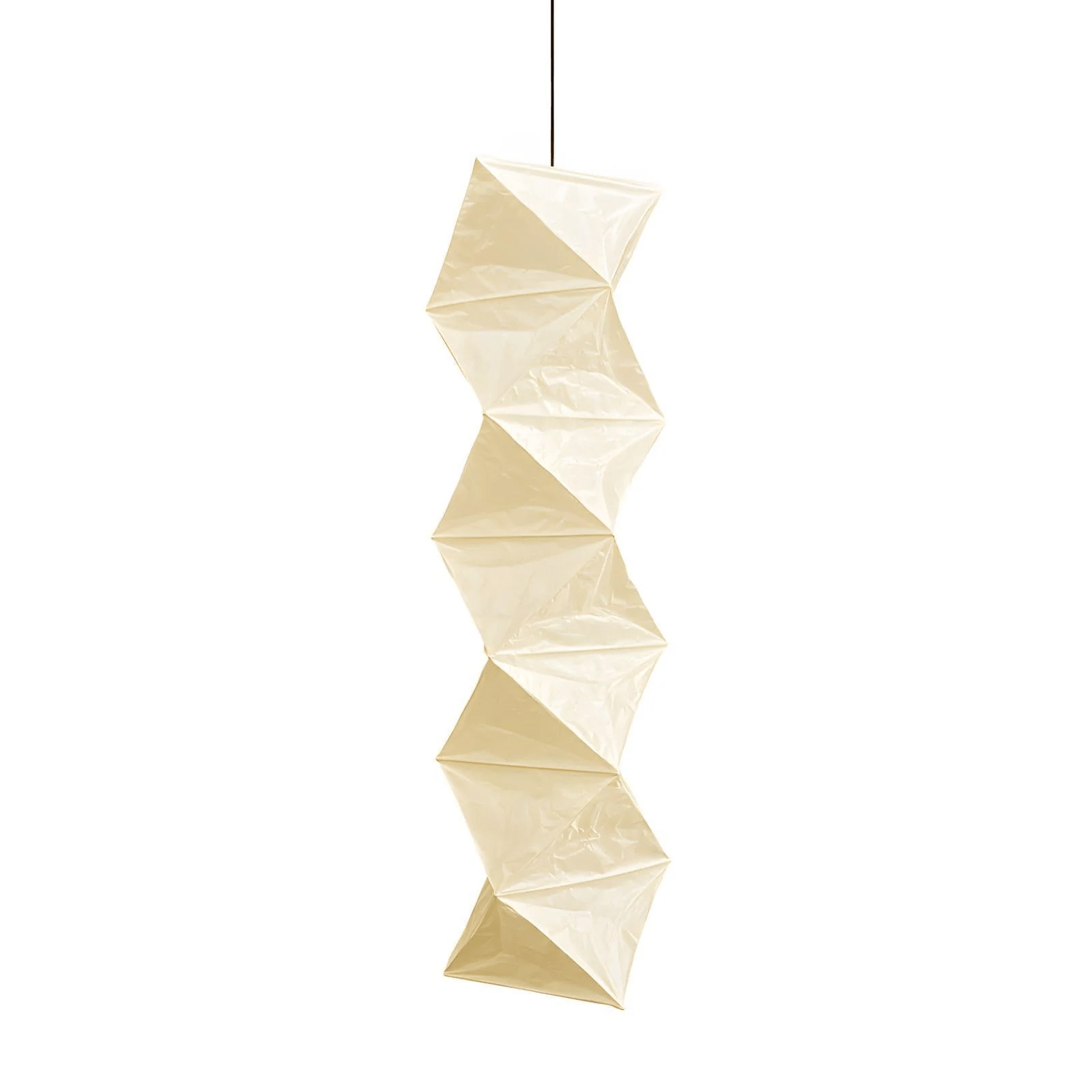 Washi Paper Pendant Lamp - Japanese-Inspired Light for Cozy Interiors