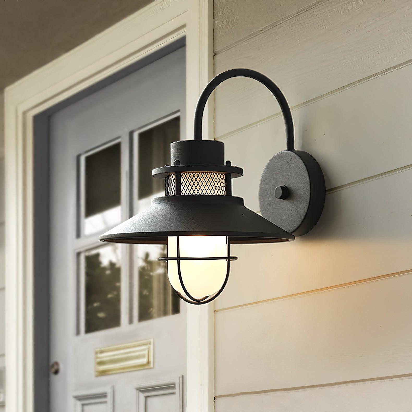Outdoor Wall Lamp - Industrial Decor Wall Lamp Great for Patio/Porch