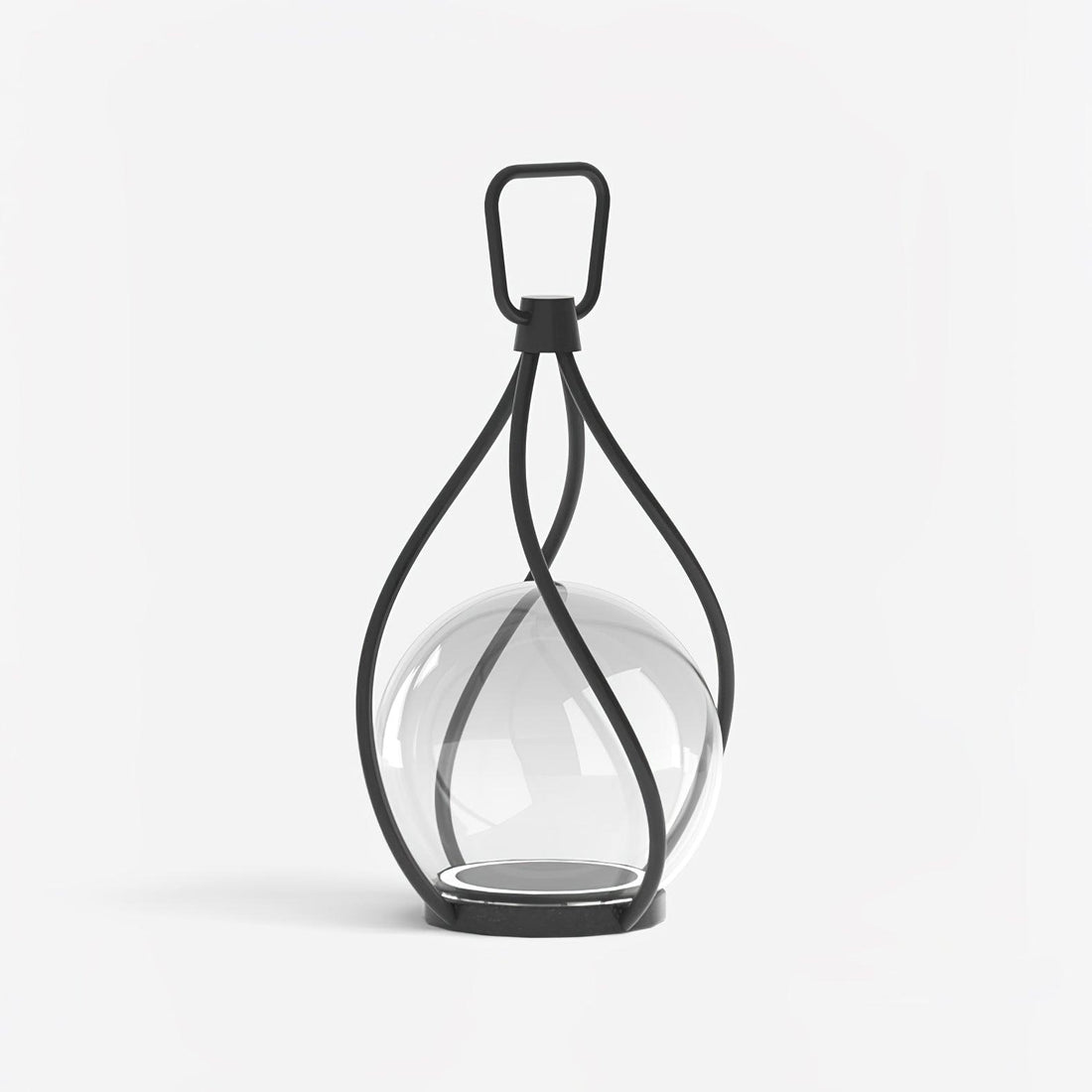 Orb Lantern Table Lamp - Rechargeable LED Light for Indoor & Patio