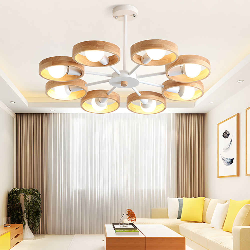 Eco-Friendly Ceiling Light - Modern Living Room Lamp Adjustable