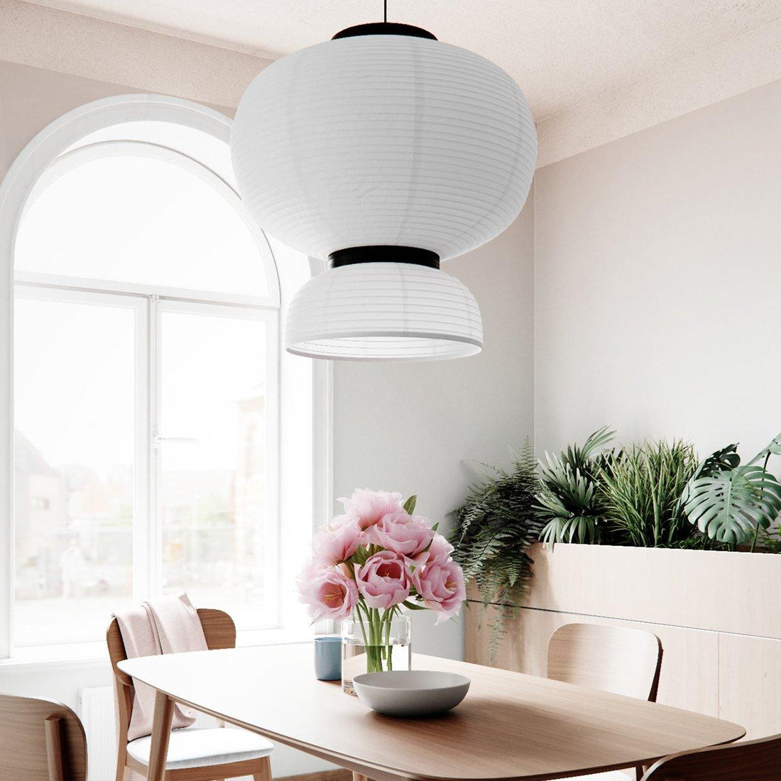 Rice Paper Pendant Lamp - Modern Design for Cozy Interiors