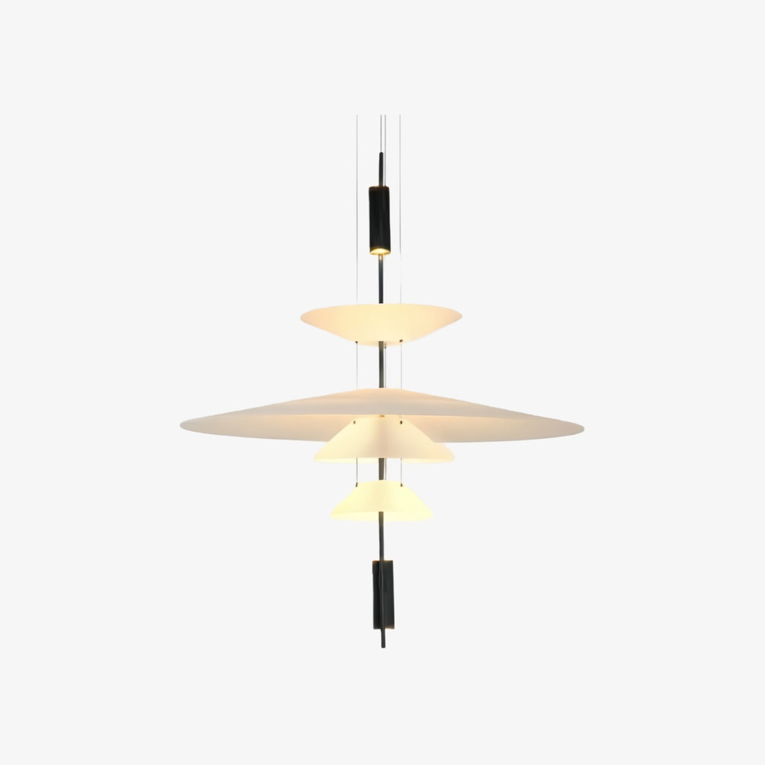 Plumeo Flamingo Multi Layered Pendant Light - Minimalist Light Fixture for Modern Living Rooms N54