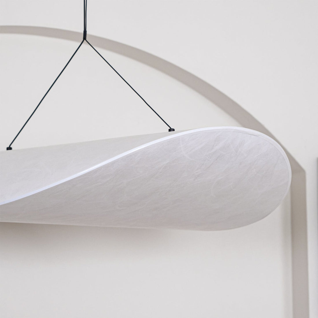 Cloudlike Mulberry Silk Plug-In Pendant Light