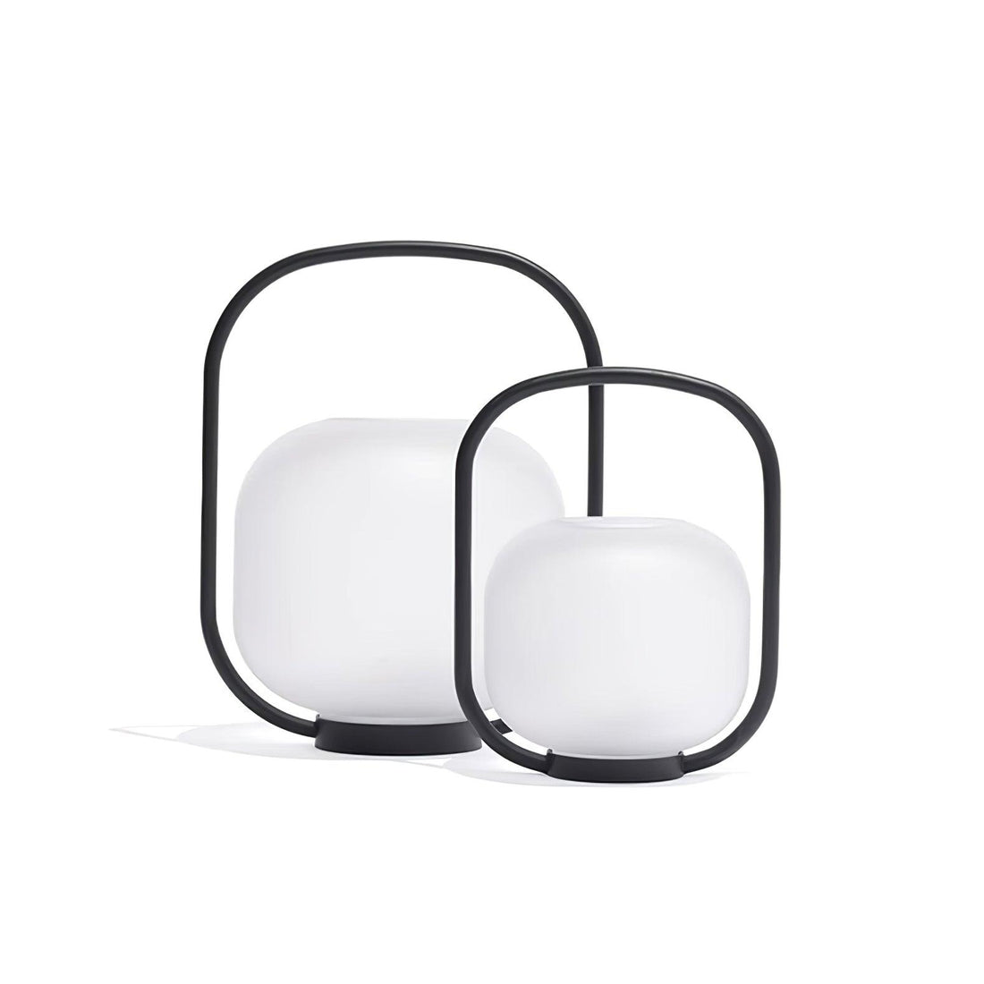 Tragbare Laterne Outdoor-Tischlampe - Wiederaufladbare Lampe für Balkon