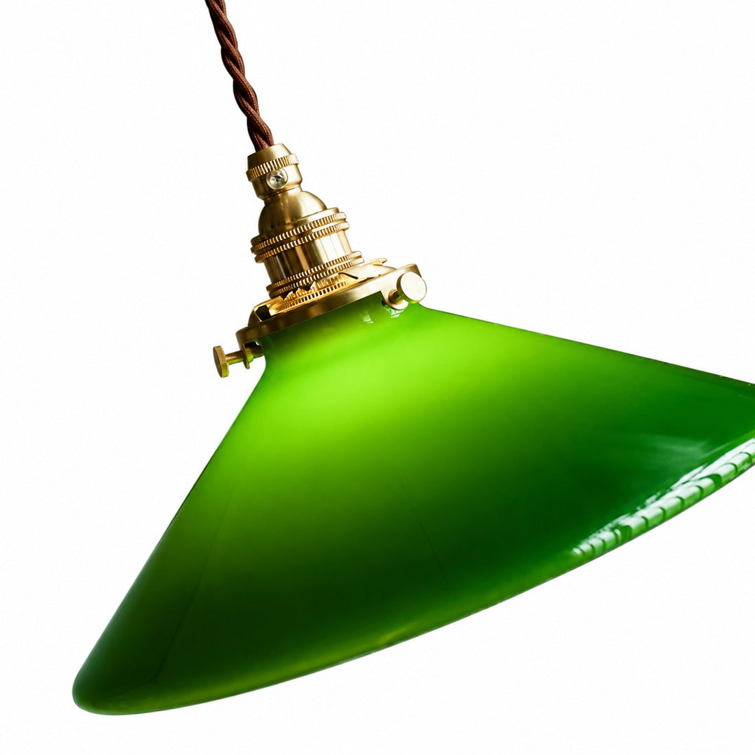 Vintage Glass Pendant Lamp for Kitchen