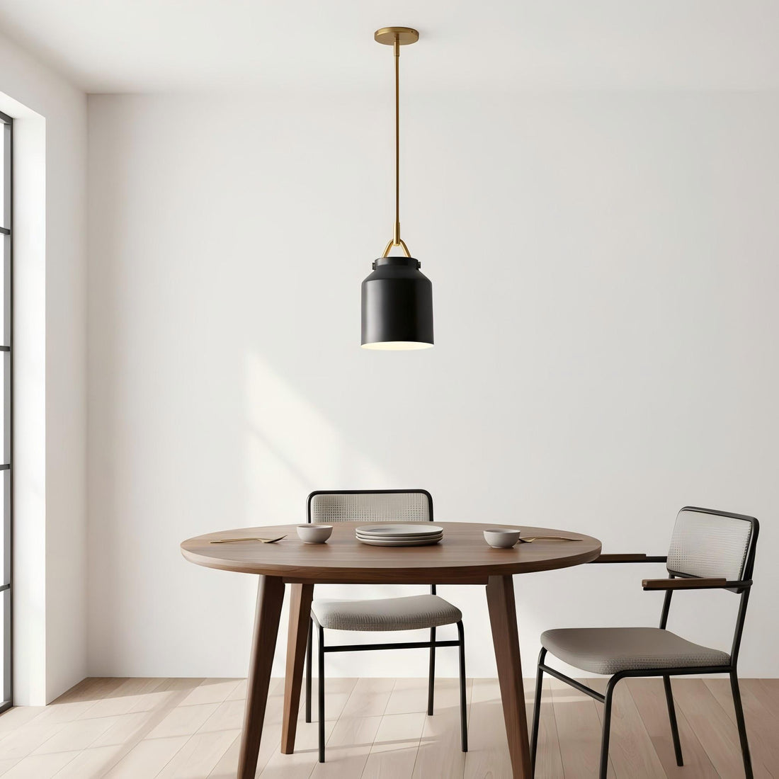 Hanton Metal Pendant Light - Modern Hanging Lamp for Dining Room
