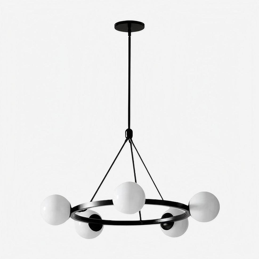 Brelia Round Light Chandelier - Modern Globe Chandelier in Stylish Design
