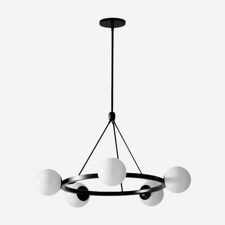 Brelia Round Light Chandelier - Modern Globe Chandelier in Stylish Design