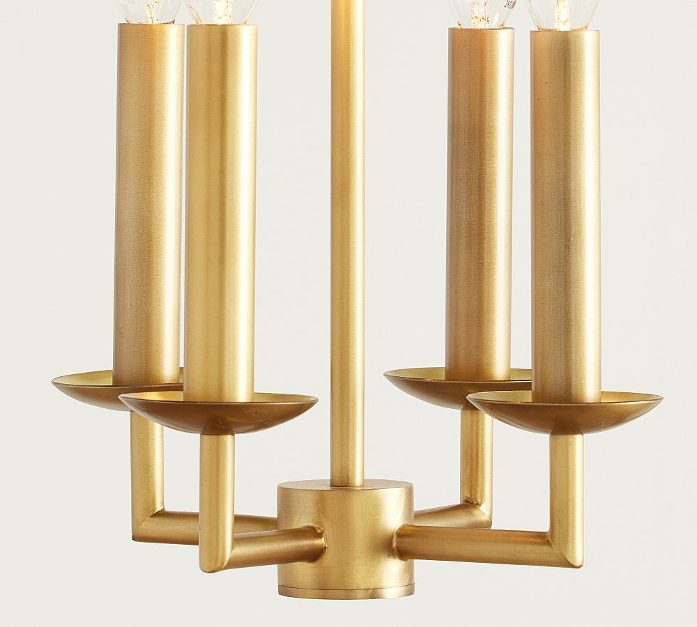 Rowan Brass Lantern Pendant Lamp - Modern Handcrafted Ceiling Fixture