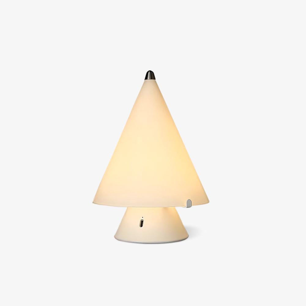 Tischleuchte - Elegante Glaslampe für Wohnzimmer &amp; Schlafzimmer