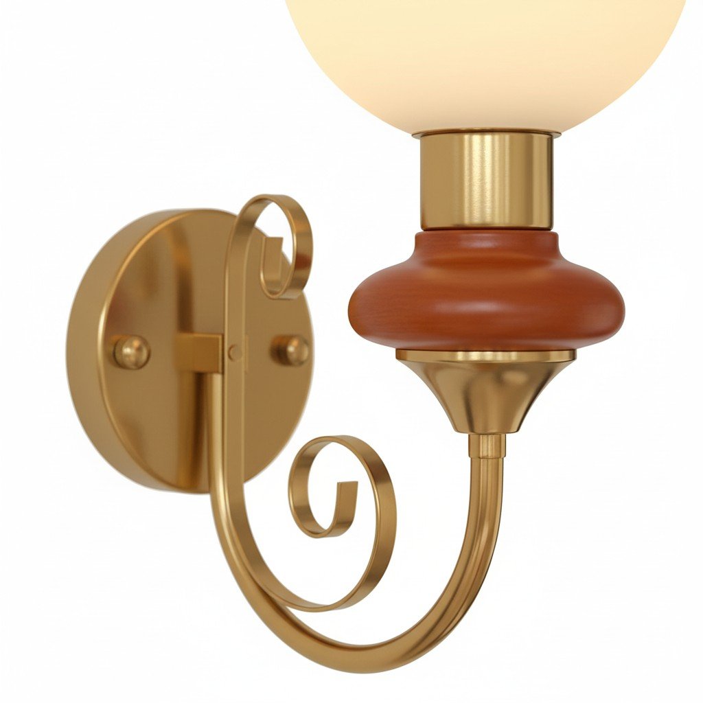Noirvex Sculptural Metal Wall Lamp – Elegant Vertical Design for Living Spaces
