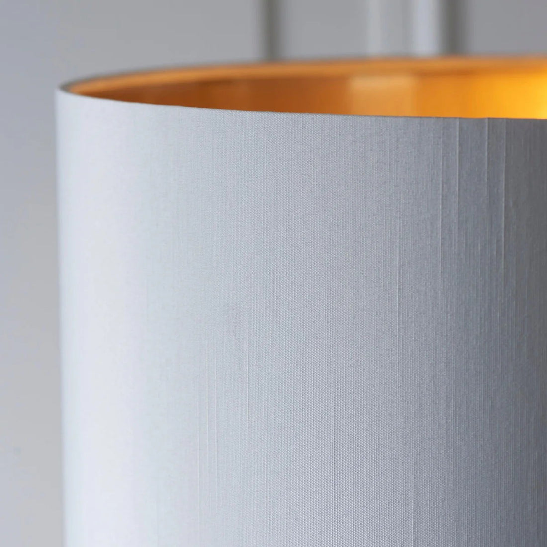 Tela Drum Shade Floor Lamp - Contemporary Fabric Standing Lamp for Home Office