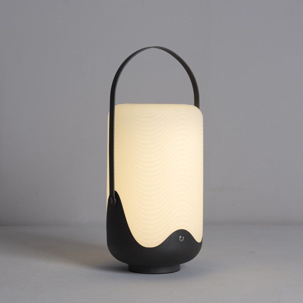 Solar-Laternen-Tischlampe – Tragbares LED-Licht für Garten &amp; Terrasse